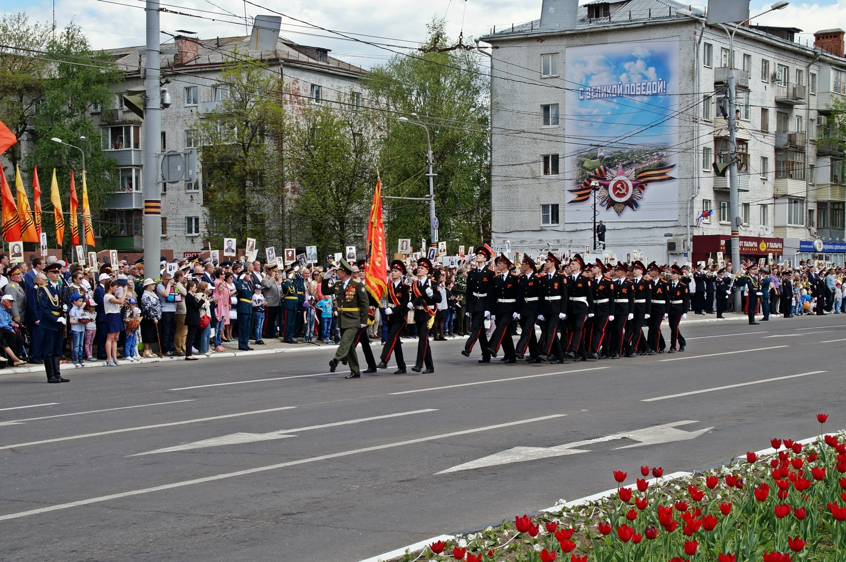 Видеотрансляцию Дня Победы во Владимире посмотрели более двух тысяч человек