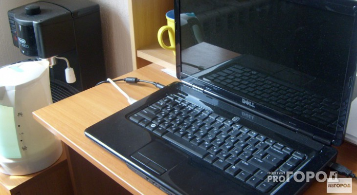 Таинственная кража ноутбука произошла в Меленках