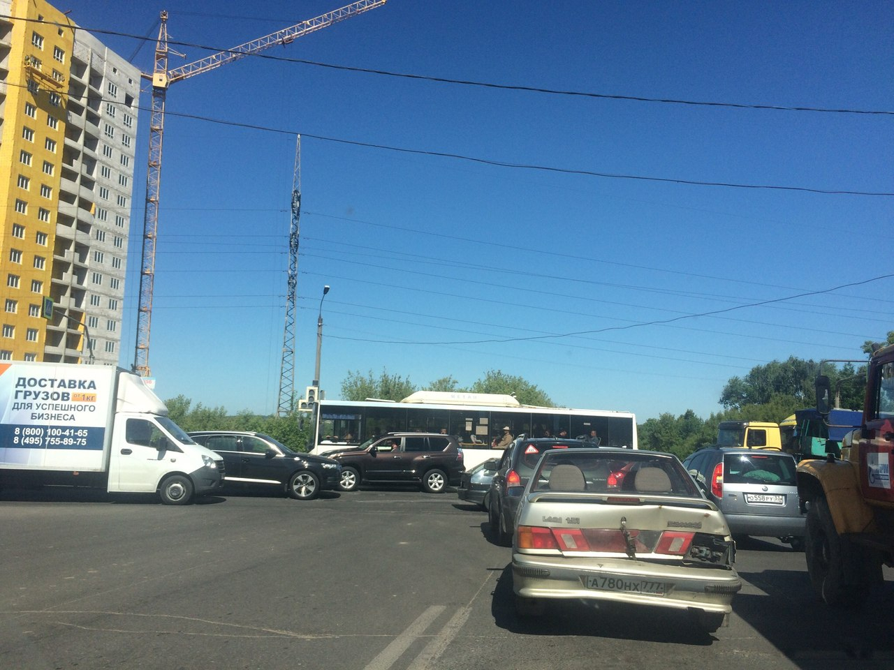 Часть светофоров во Владимире перестала работать из-за перебоев с электричеством