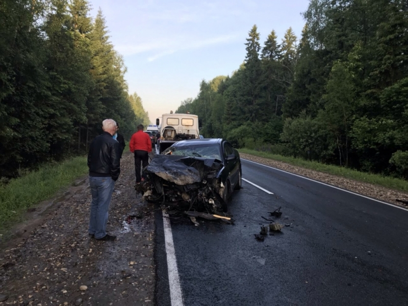 Рано утром в Кольчугинском районе произошла авария с пострадавшими
