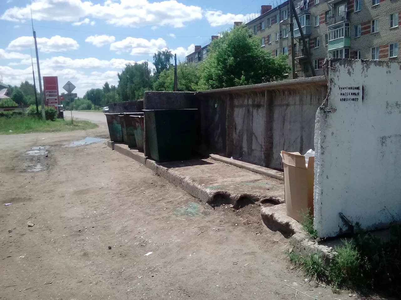 Фото к статье: Появились подробности истории с младенцем в мусорном ящике