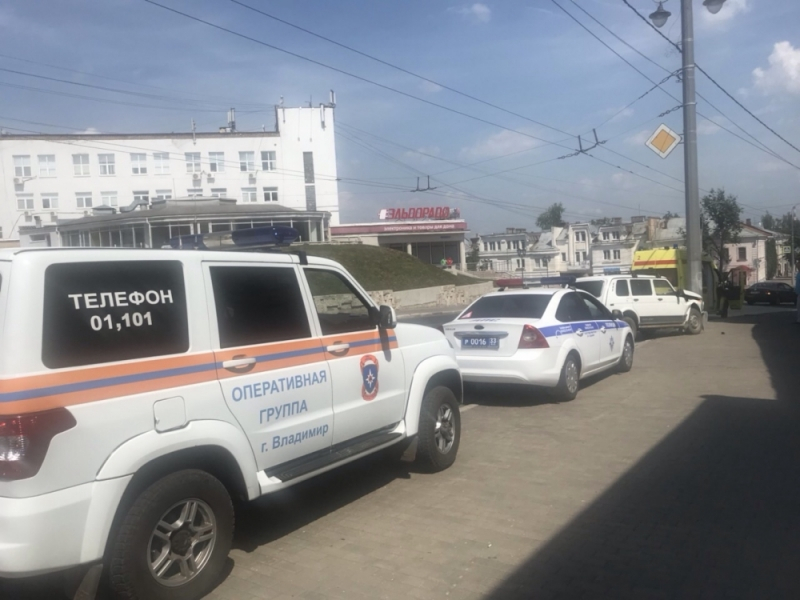 В центре Владимира произошла авария