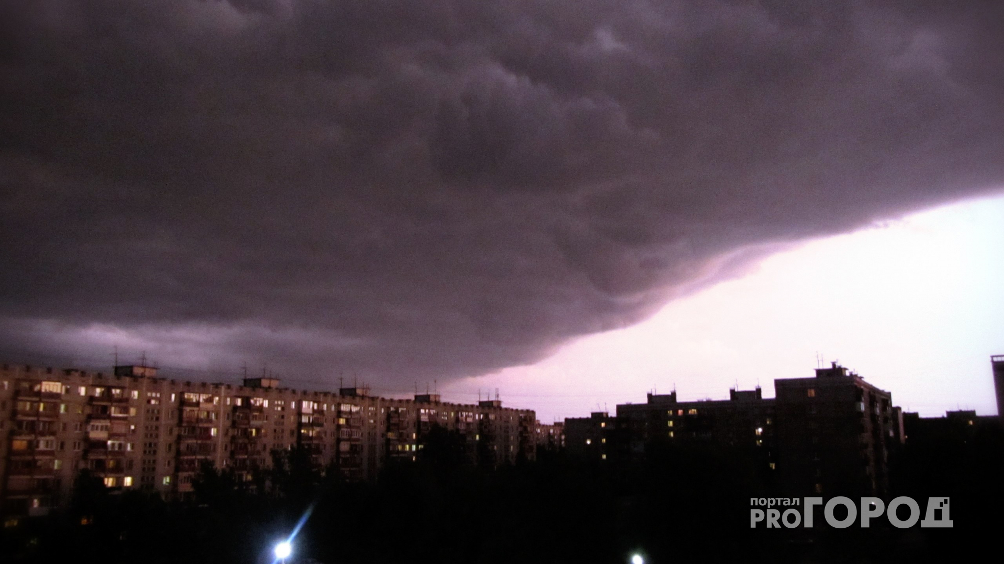 Владимирцев предупреждают о грядущей грозе