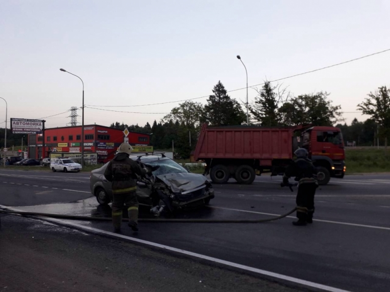 Страшная авария произошла в Александровском районе