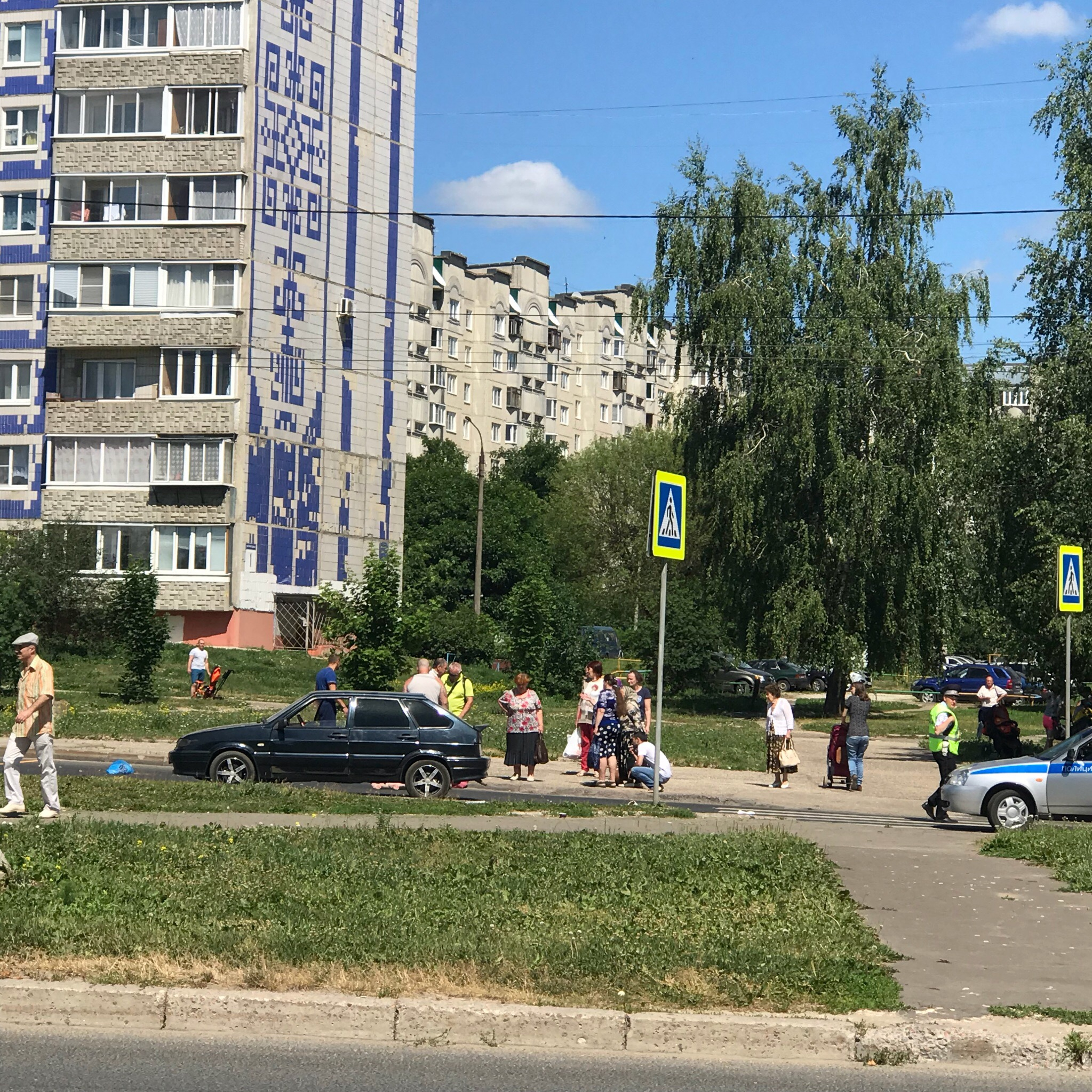 Во Владимире на пешеходном переходе сбили женщину