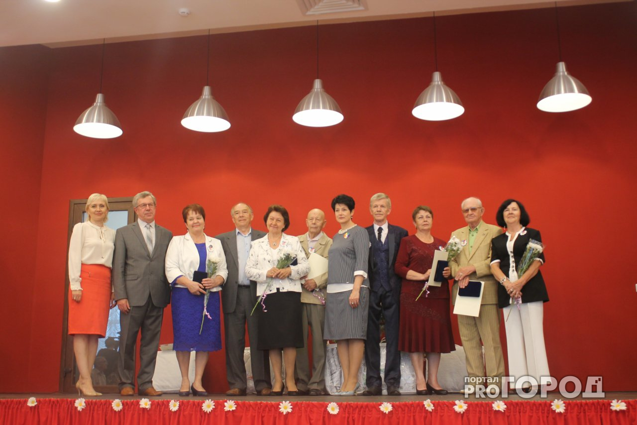 В Патриаршем саду поздравили супругов, которые прожили вместе 50 и более лет