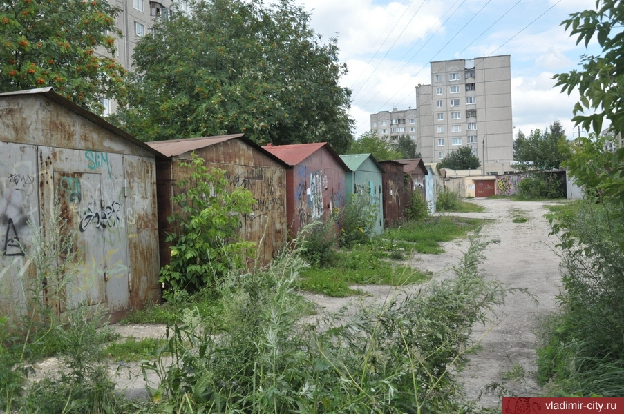 Во Владимире продолжается "зачистка" незаконных гаражей