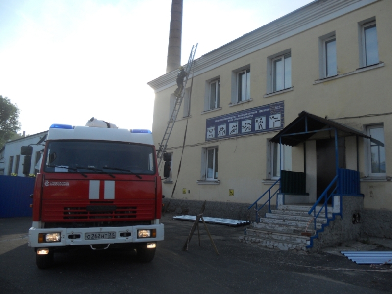 Во Владимире на Вокзальной произошел пожар