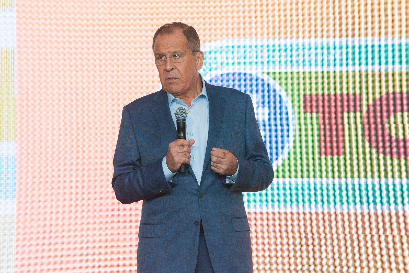 Министр иностранных дел Лавров приехал на «Территорию смыслов на Клязьме»