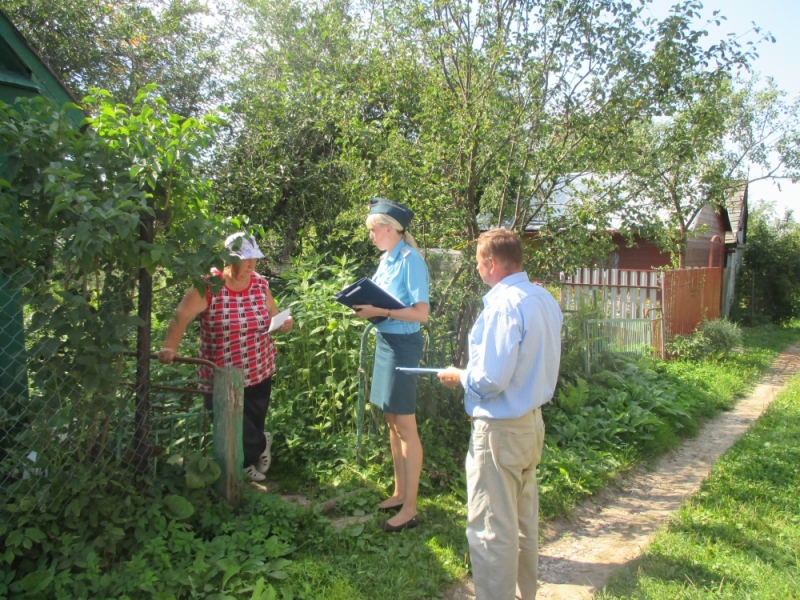 Спасатели научили владимирских дачников уму разуму