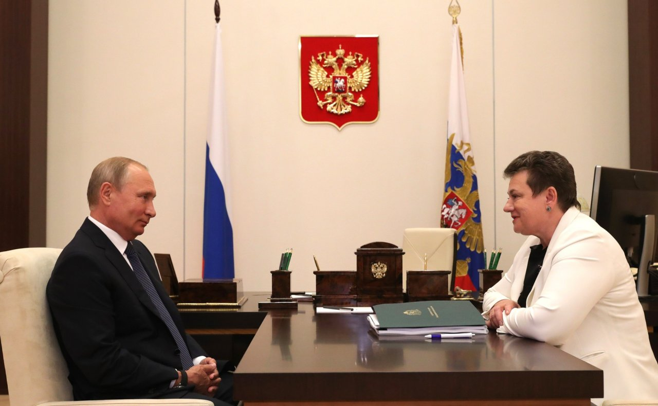 Орлова на встрече с Путиным заявила, что трасса М-7 лучше, чем в Германии