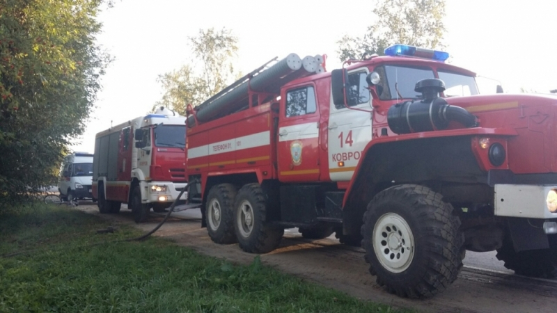 На месте пожара в Коврове найдены 2 трупа