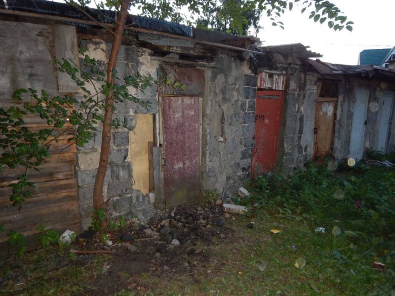 Житель Мурома украл "клад", проломив стену сарая ногой