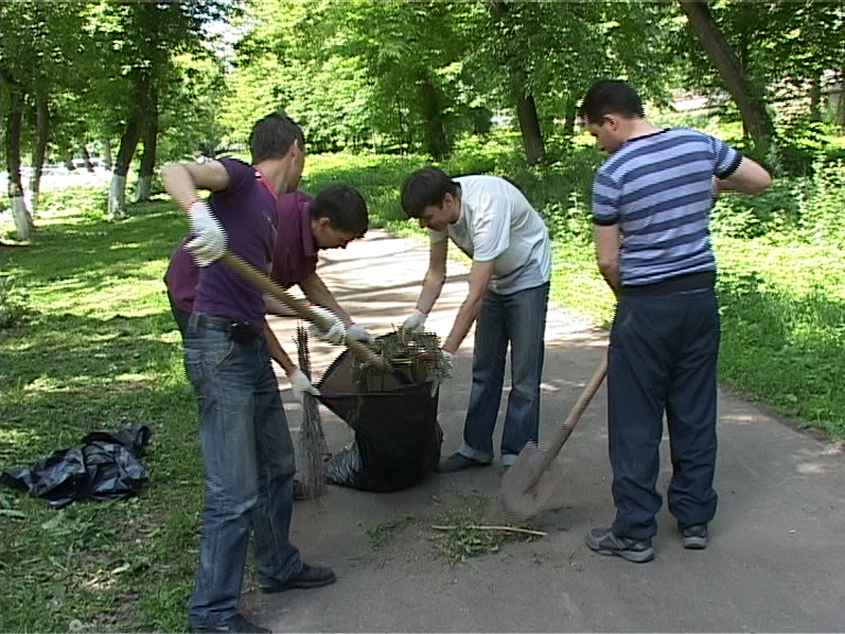 Студенты ВлГУ приглашают на уборку Козьего парка