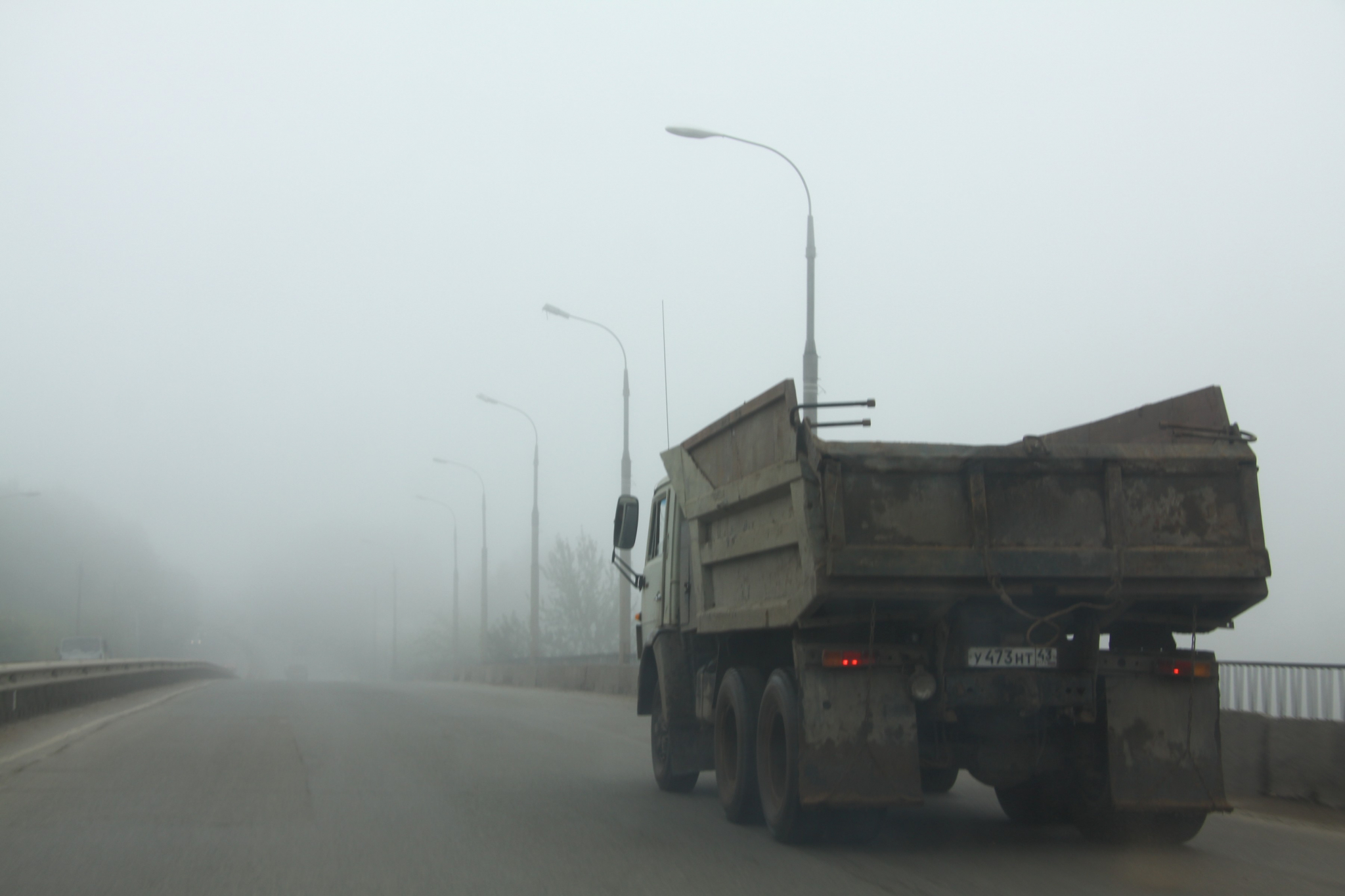 Юго-западный ветер принесет туман на владимирские улицы