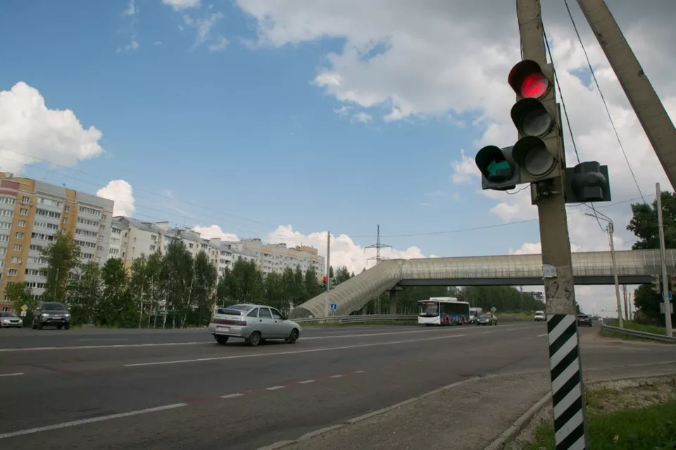 Фото к статье: На повороте в Веризино убрали светофоры, жители грозят блокировкой трассы