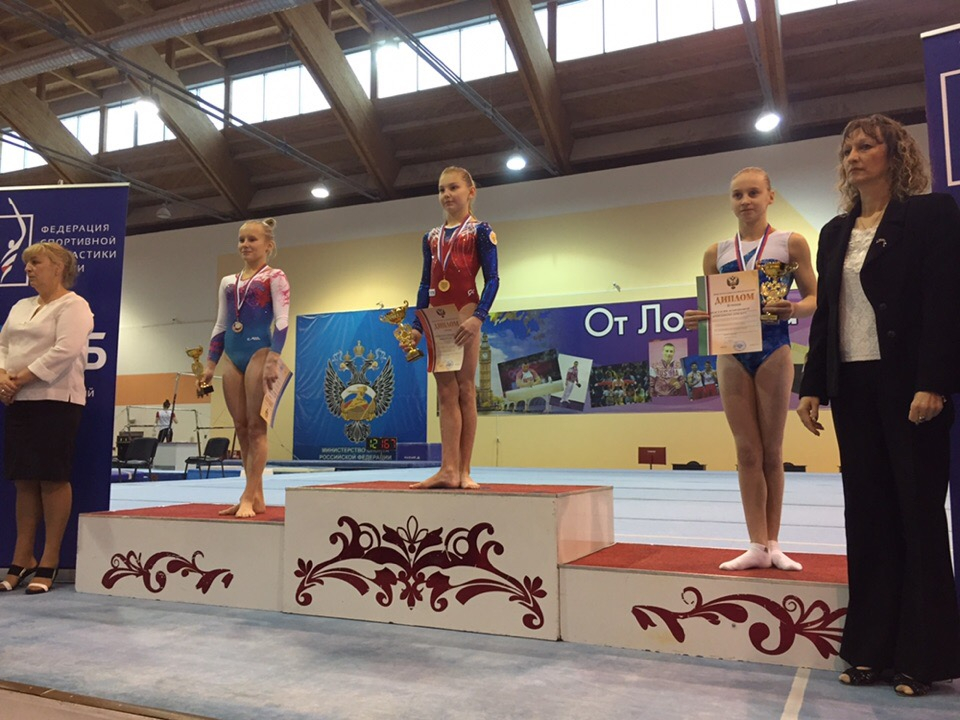 Владимирские гимнастки выиграли Всероссийские соревнования