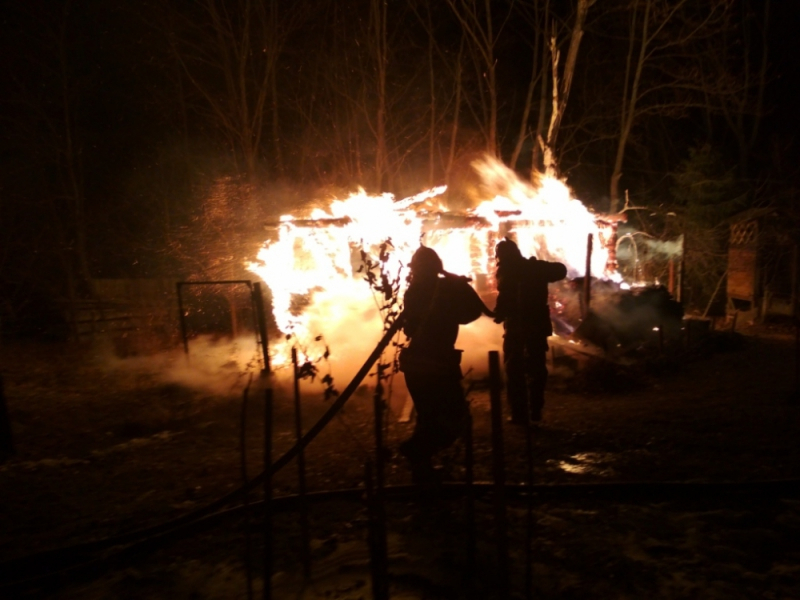 Синдром выходных: очередная баня сгорела во Владимирской области