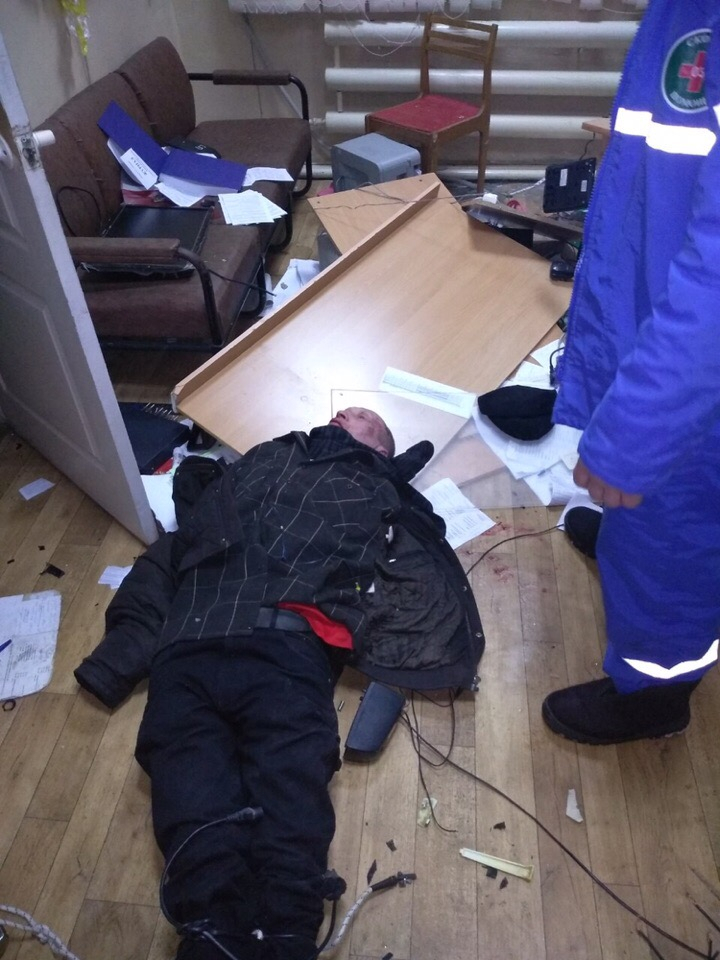 Во Владимире неизвестный напал на отделение "скорой помощи" (фото, видео)