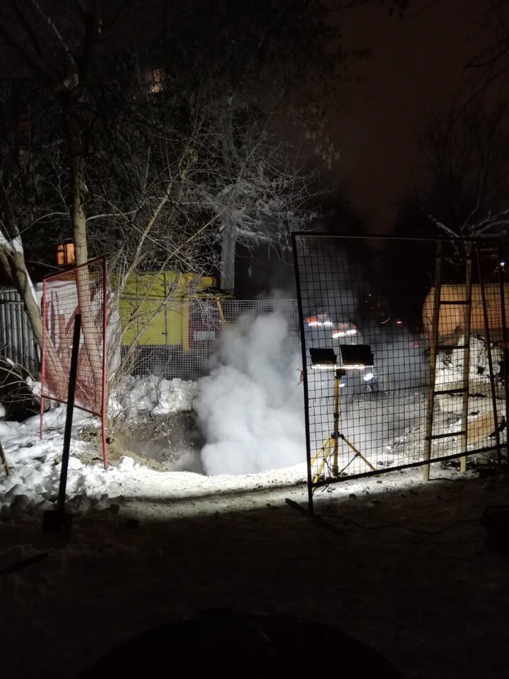 Во Владимире сотни людей остались без воды и тепла из-за аварии