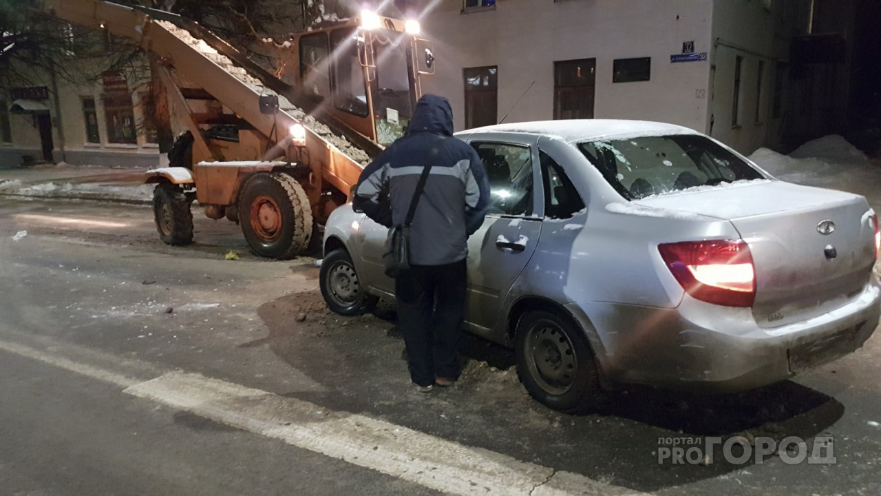 Очередное ДТП с участием снегоуборочной техники во Владимире