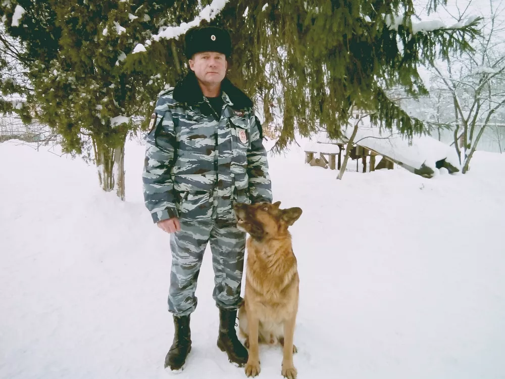 Фото к статье: Преданный служебный пес помог полицейским раскрыть преступление в Муроме
