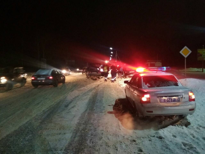 ДТП в Ковровском районе: два авто столкнулись на высокой скорости