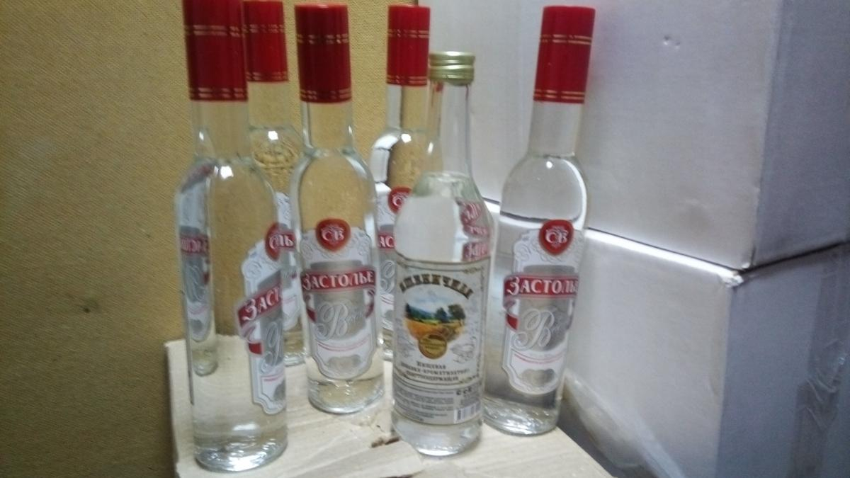 Из магазина на Мещерской во Владимире изъяли 660 бутылок водки