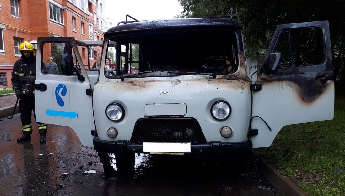 Владимирский транспорт снова в огне: на этот раз сгорела машина