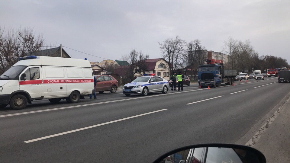 Автомобиль смяли в гармошку: в Юрьевце случилось ДТП с грузовиком
