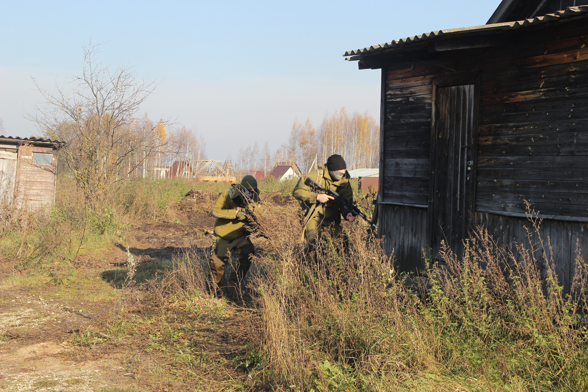 В Собинском районе ловили боевиков и спасали пассажирский поезд