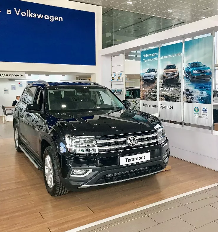 Фото к статье: Дилерский центр Volkswagen  делает спецпредложение на покупку Teramont