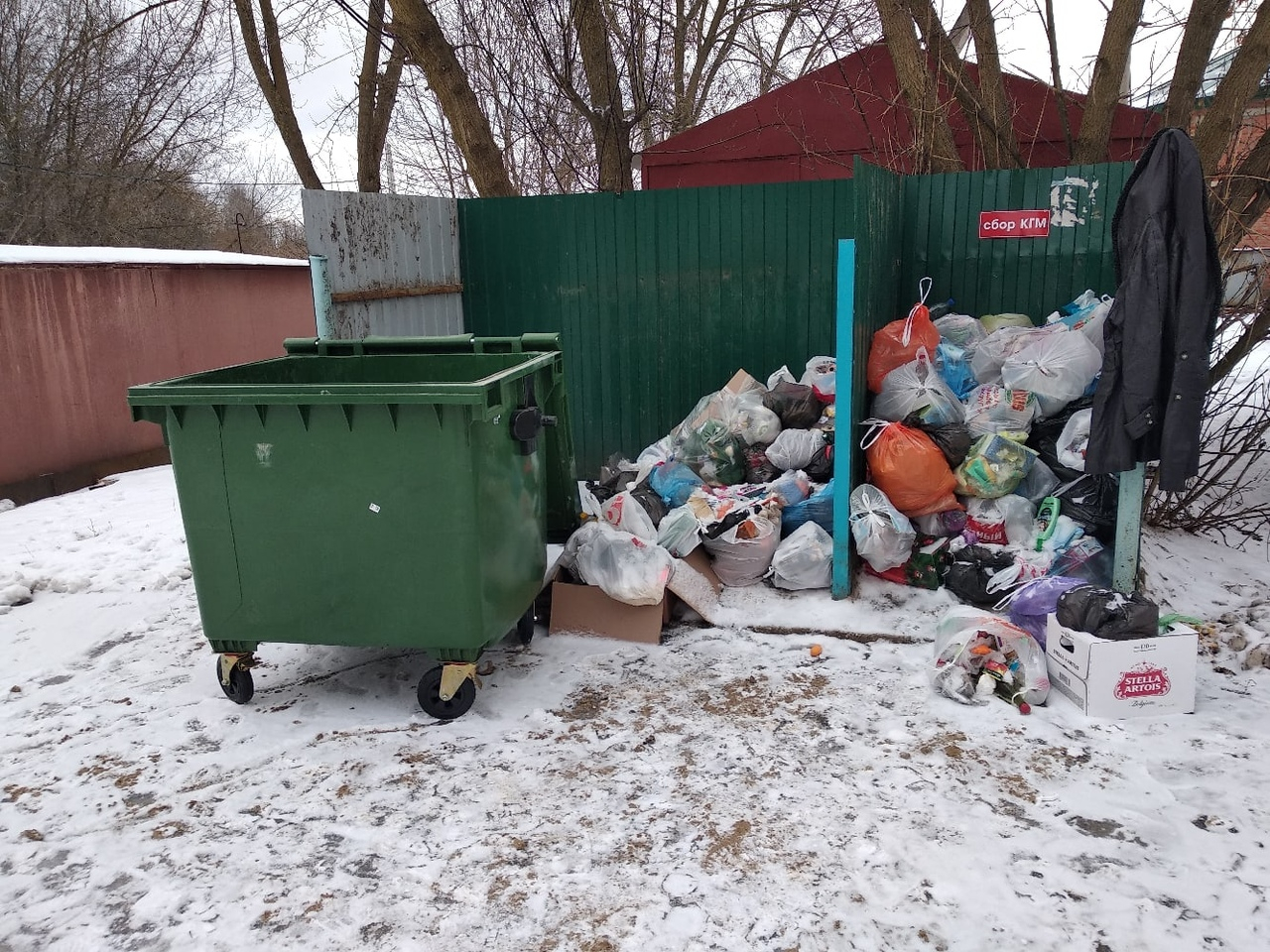 Жители Владимира продолжают высказывать недовольство уборкой мусора