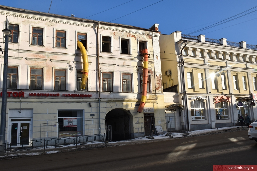 В центре Владимира наконец отремонтируют дом купца Васильева