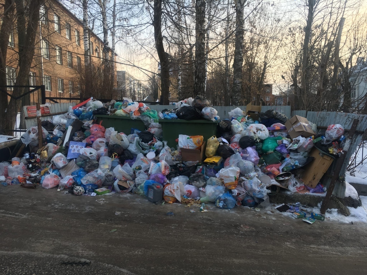 Владимирцы жалуются на вывоз мусора по 50 раз в день