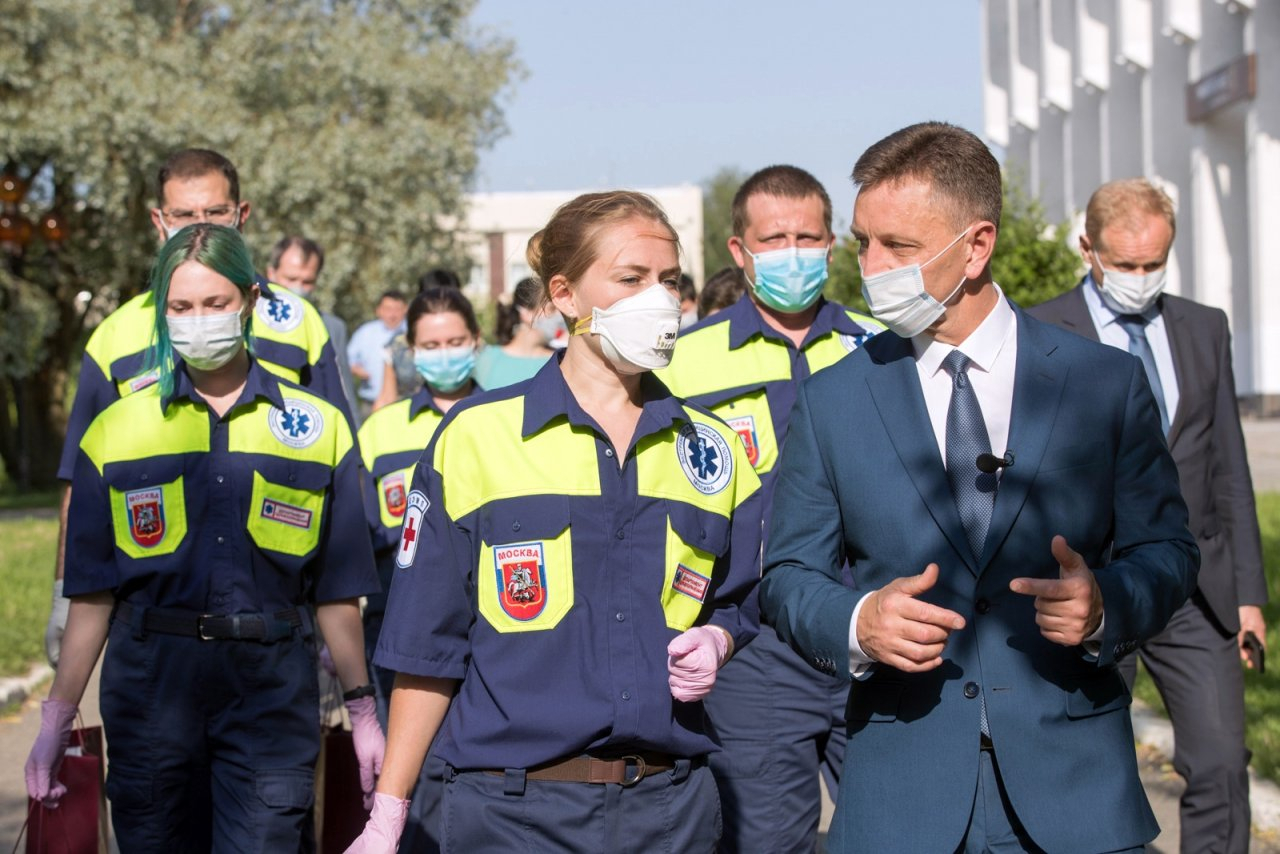 Во Владимирскую область прибыла новая бригада московских медиков