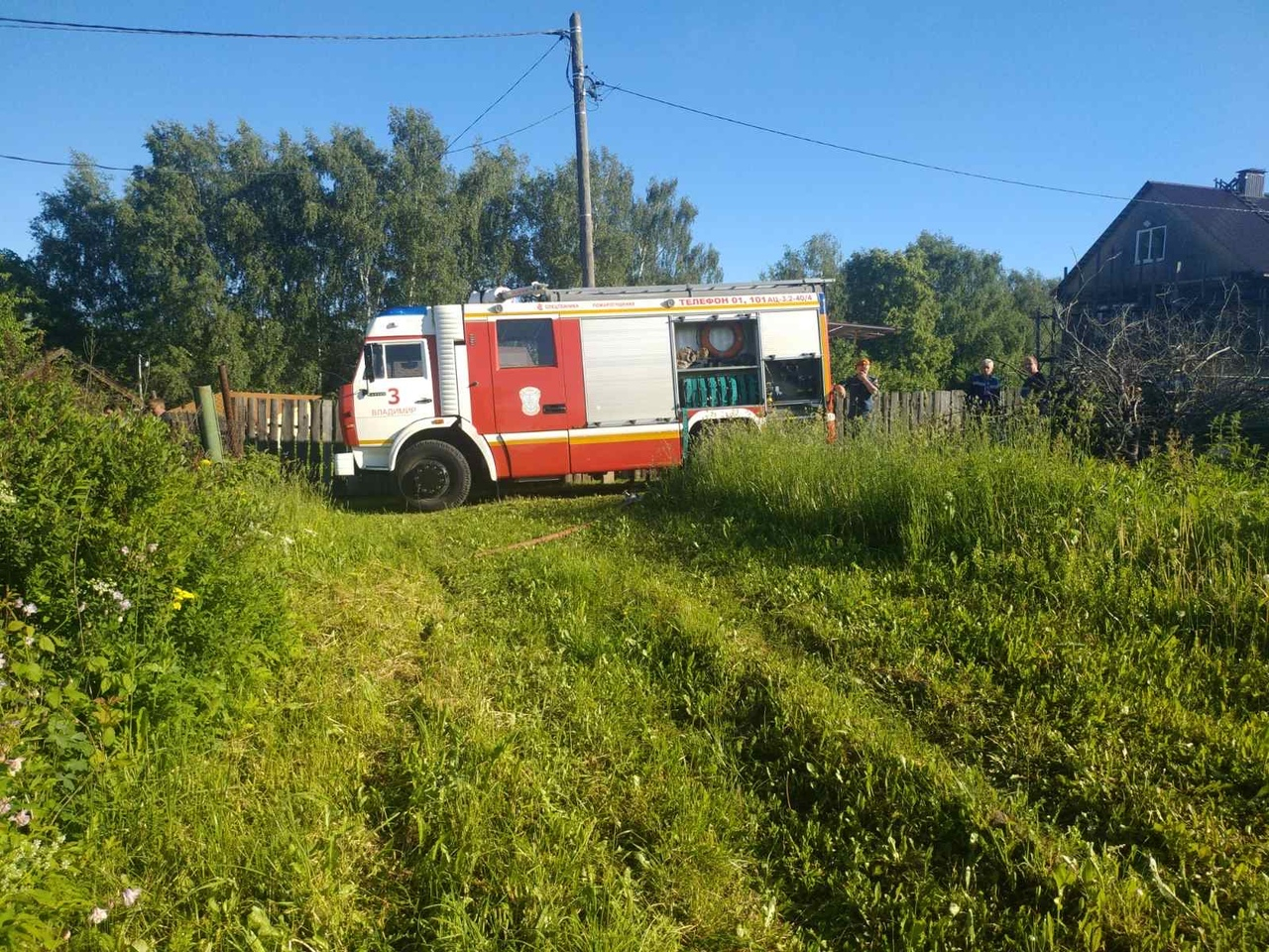 Мужчина погиб на пожаре в Суздальском районе