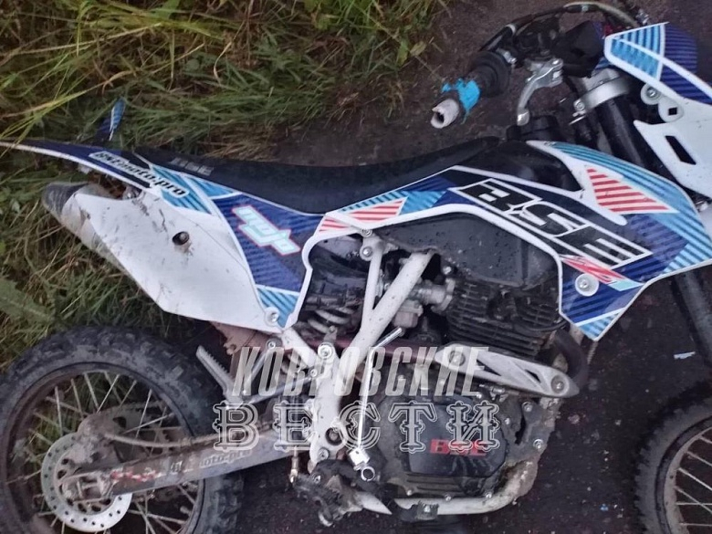 В Коврове 13-летний мальчик насмерть разбился на мотоцикле