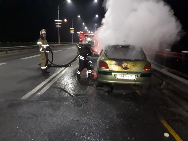 За ночь во Владимирской области сгорели два автомобиля