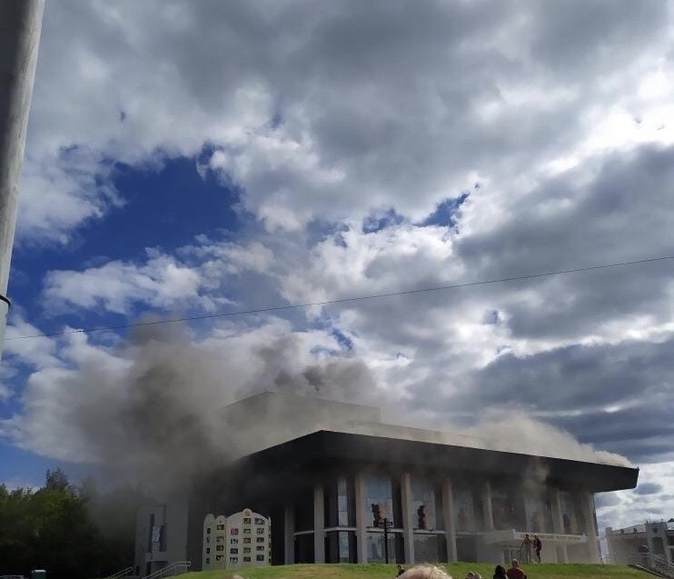 Пожар во владимирском драмтеатре не повредил его несущие конструкции