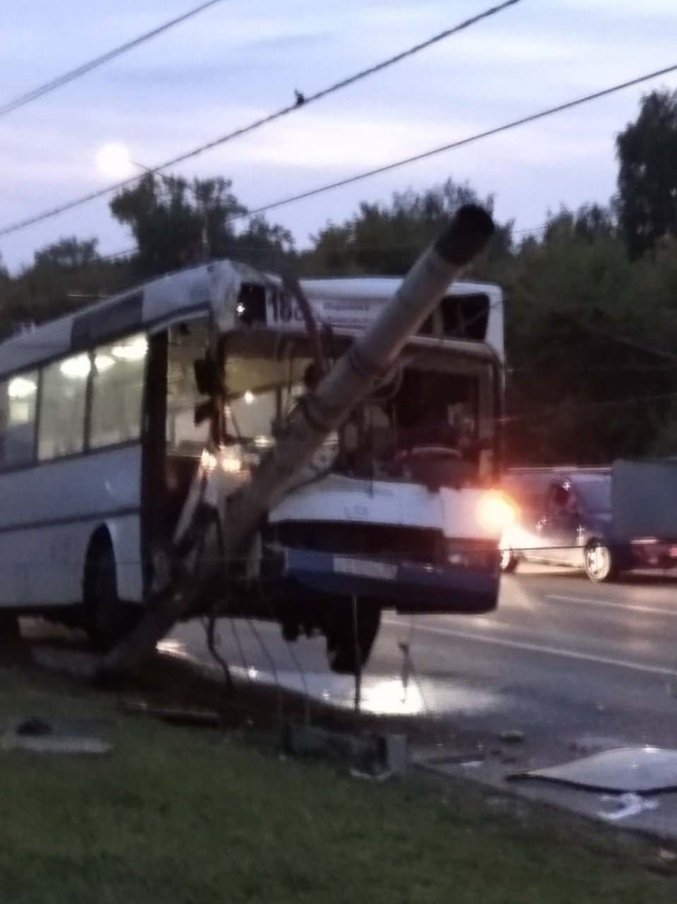 Во Владимире водитель автобуса потерял сознание за рулем