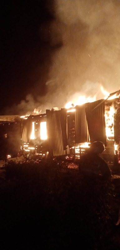 В Судогодском районе сгорело 240 квадратных метров дачных домов
