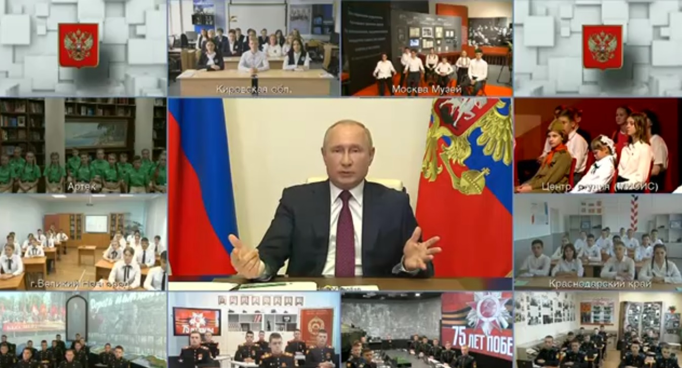 Для учеников из Петушков урок провел Путин