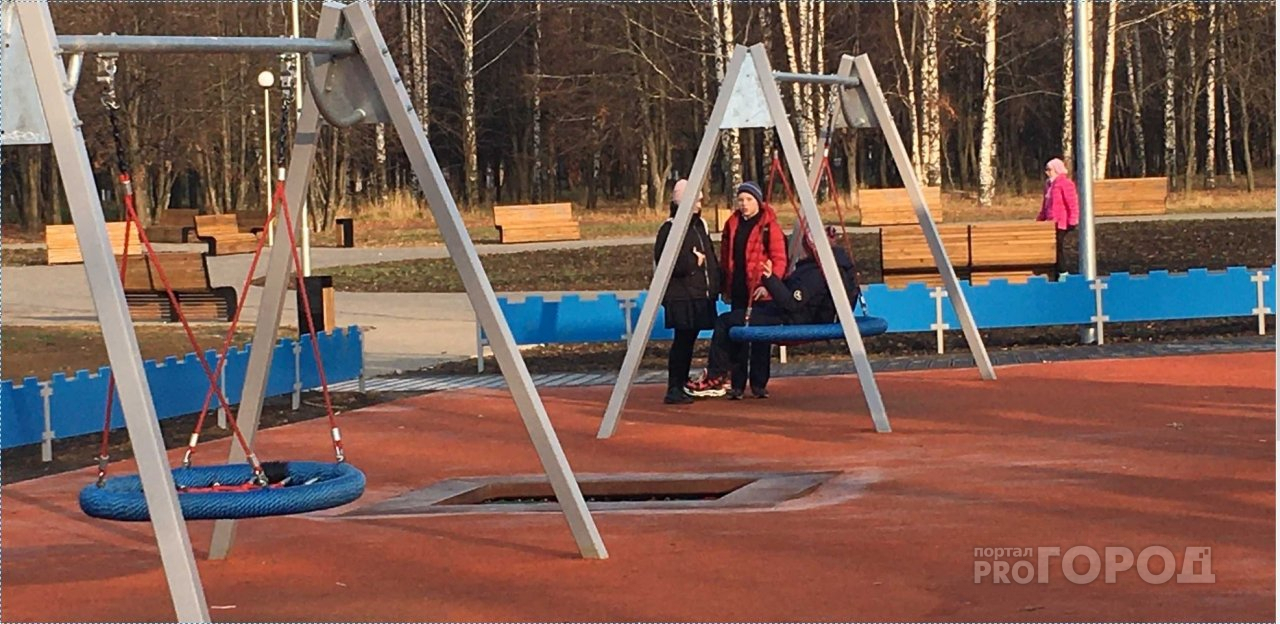Во Владимире в новом парке «Добросельский» уже сломались батуты