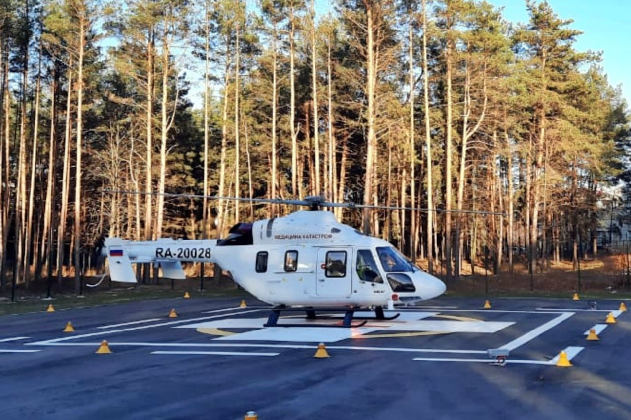 Владимирский вертолет санавиации спас жизнь 89-летней женщине