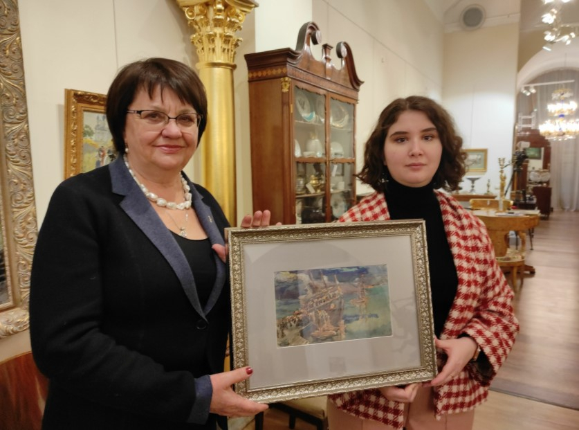 Владимирскому музею подарили картину за 8 тысяч долларов