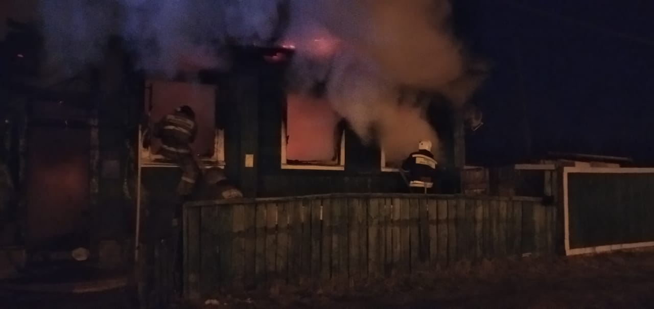 Два дома сгорели во Владимирской области