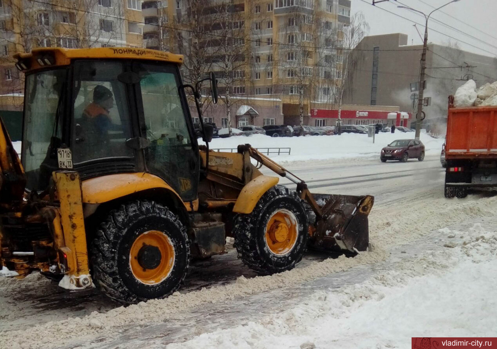 Во Владимире каждые 4 часа будут сыпать антигололёдную смесь