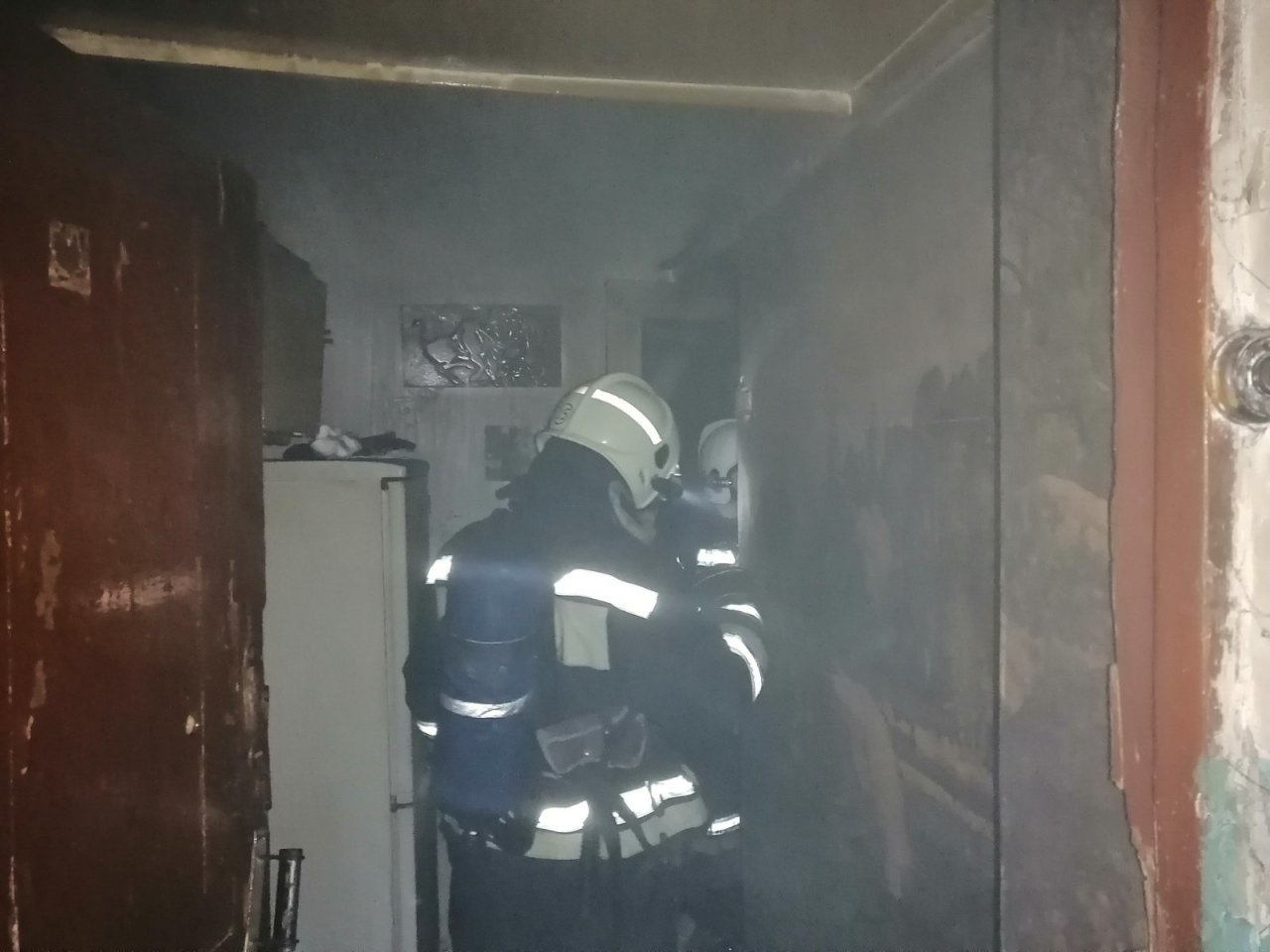 Пожилой курильщик чуть не сгорел в своей квартире в Муроме