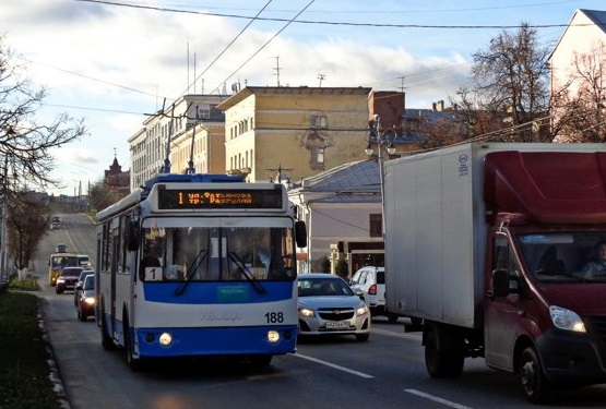 Во Владимире изменили маршрут троллейбуса №1